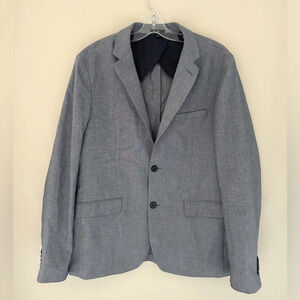 Frank and Oak Laurier Slim Fit Cotton Blazer Sportcoat 42
